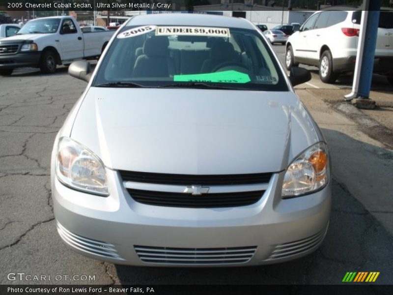 Ultra Silver Metallic / Gray 2005 Chevrolet Cobalt Sedan