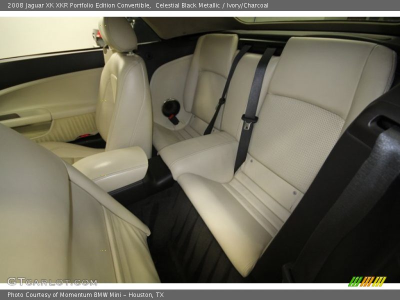 Rear Seat of 2008 XK XKR Portfolio Edition Convertible