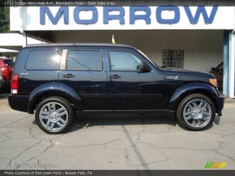 Blackberry Pearl / Dark Slate Gray 2011 Dodge Nitro Heat 4x4