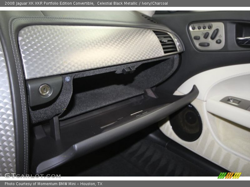 Glove Box - 2008 Jaguar XK XKR Portfolio Edition Convertible