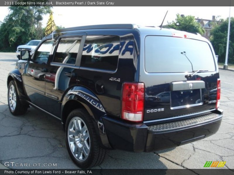 Blackberry Pearl / Dark Slate Gray 2011 Dodge Nitro Heat 4x4