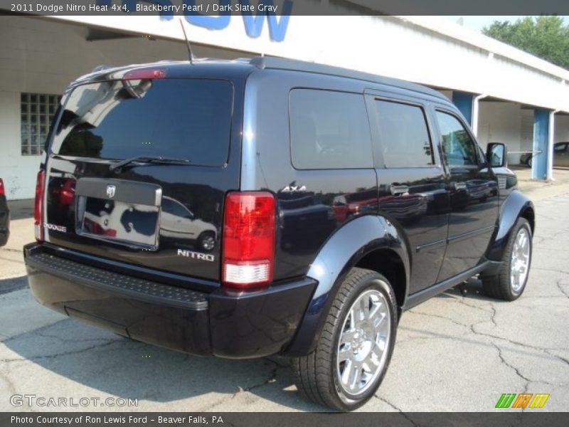 Blackberry Pearl / Dark Slate Gray 2011 Dodge Nitro Heat 4x4