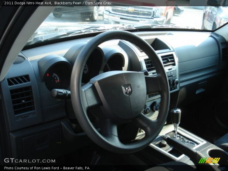 Blackberry Pearl / Dark Slate Gray 2011 Dodge Nitro Heat 4x4