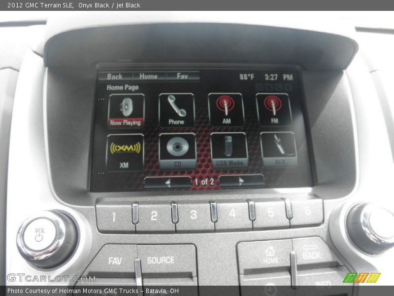 Onyx Black / Jet Black 2012 GMC Terrain SLE