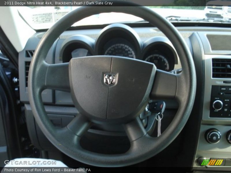 Blackberry Pearl / Dark Slate Gray 2011 Dodge Nitro Heat 4x4