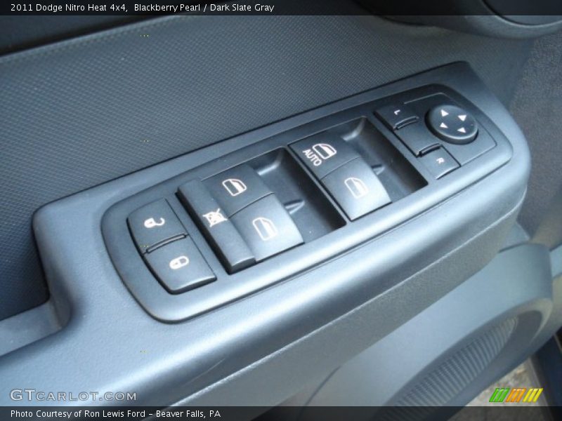 Blackberry Pearl / Dark Slate Gray 2011 Dodge Nitro Heat 4x4