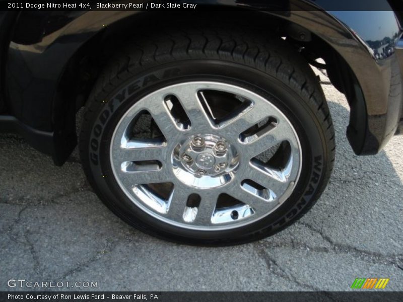 Blackberry Pearl / Dark Slate Gray 2011 Dodge Nitro Heat 4x4