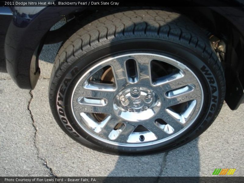 Blackberry Pearl / Dark Slate Gray 2011 Dodge Nitro Heat 4x4