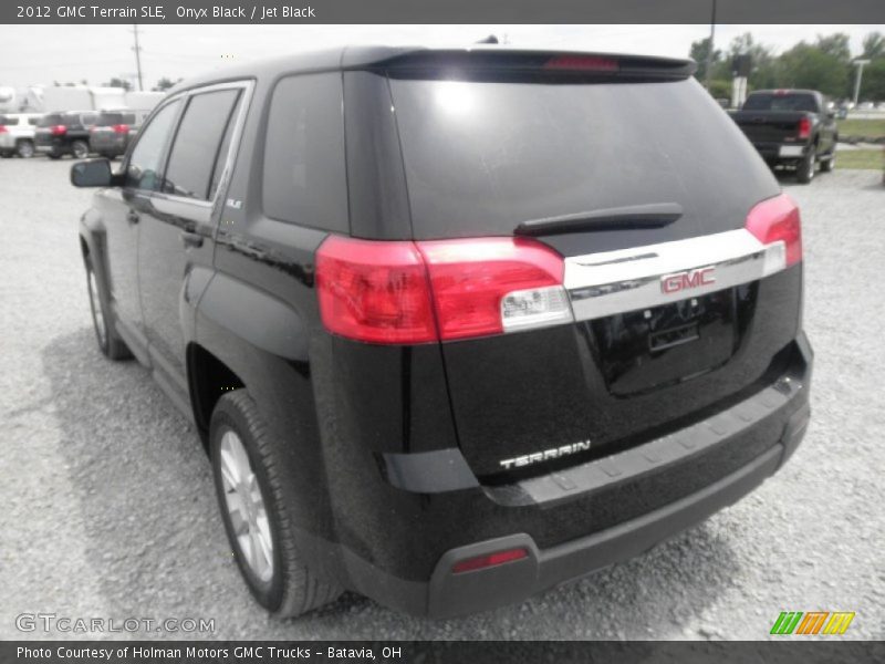Onyx Black / Jet Black 2012 GMC Terrain SLE