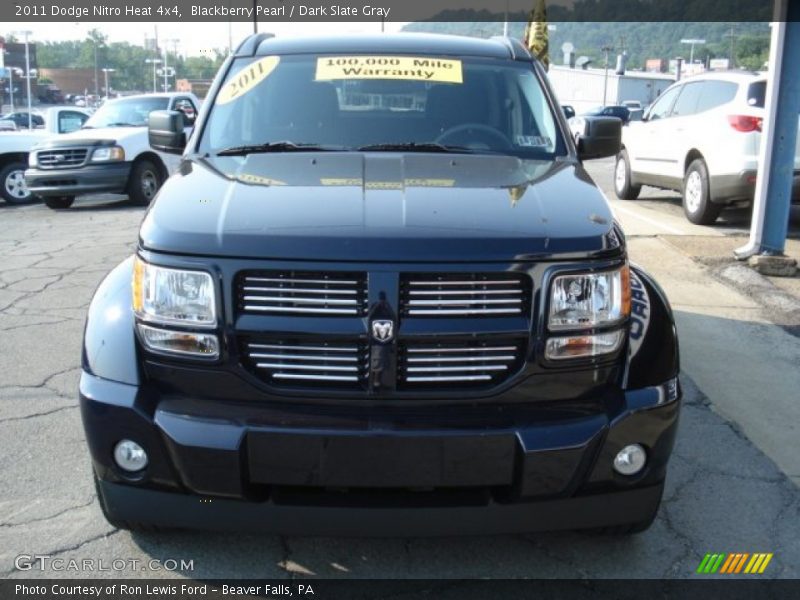 Blackberry Pearl / Dark Slate Gray 2011 Dodge Nitro Heat 4x4