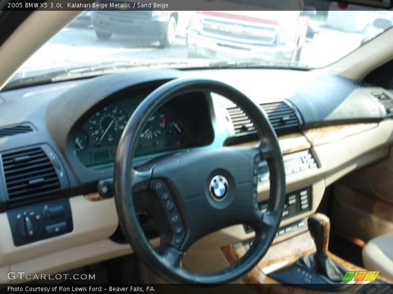 Kalahari Beige Metallic / Sand Beige 2005 BMW X5 3.0i