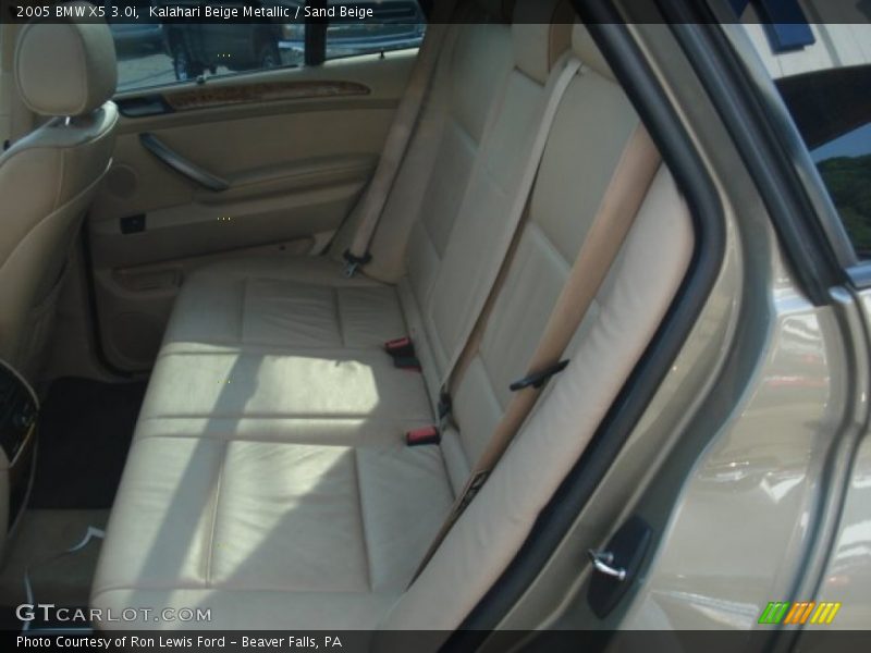 Kalahari Beige Metallic / Sand Beige 2005 BMW X5 3.0i