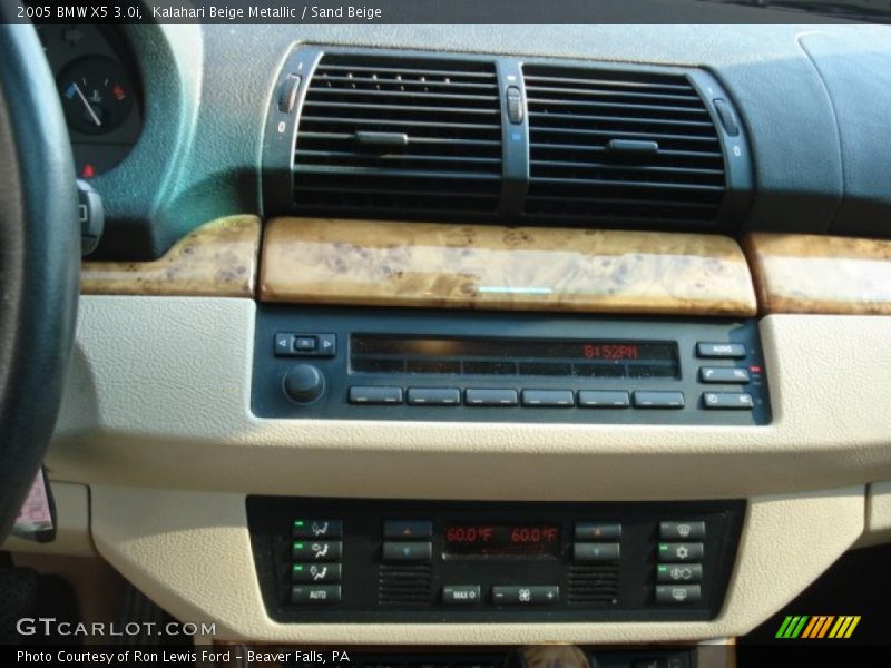 Kalahari Beige Metallic / Sand Beige 2005 BMW X5 3.0i