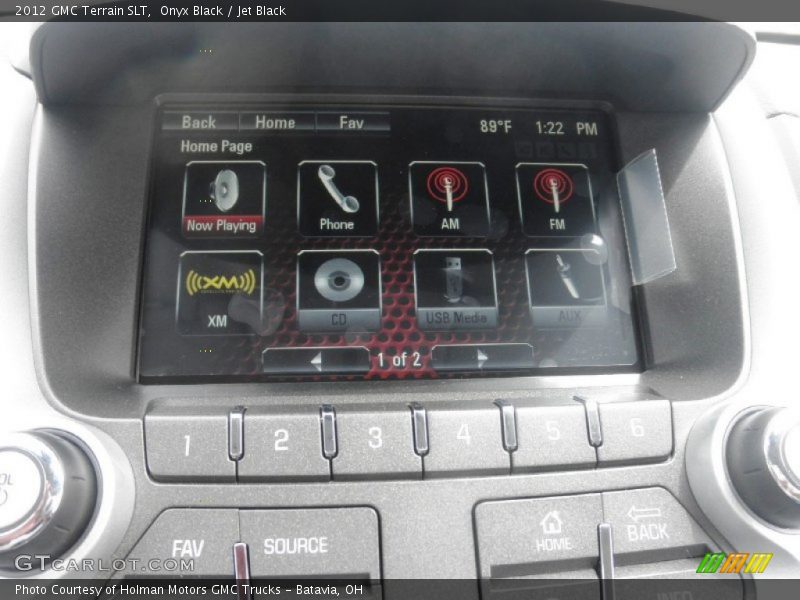 Onyx Black / Jet Black 2012 GMC Terrain SLT