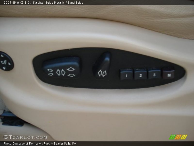 Kalahari Beige Metallic / Sand Beige 2005 BMW X5 3.0i