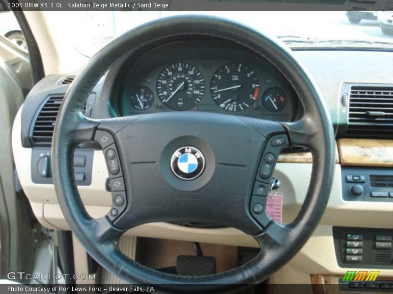 Kalahari Beige Metallic / Sand Beige 2005 BMW X5 3.0i