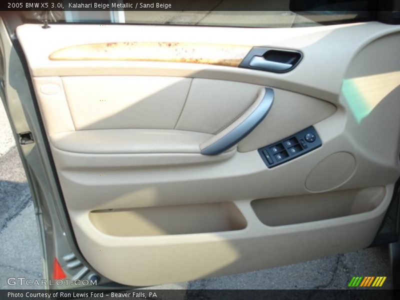 Kalahari Beige Metallic / Sand Beige 2005 BMW X5 3.0i