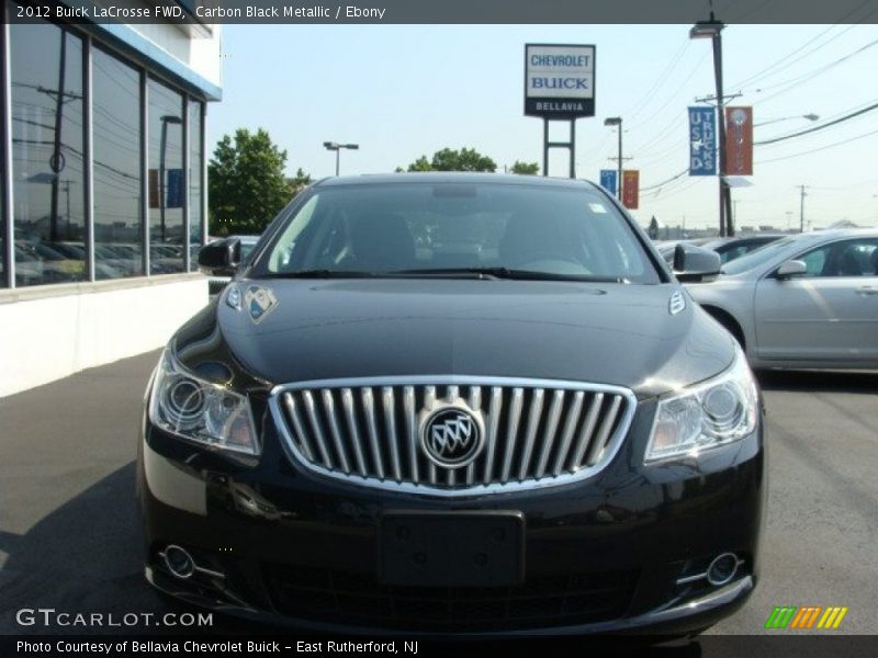 Carbon Black Metallic / Ebony 2012 Buick LaCrosse FWD