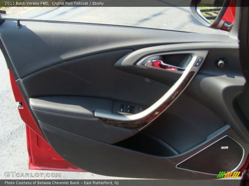 Crystal Red Tintcoat / Ebony 2012 Buick Verano FWD