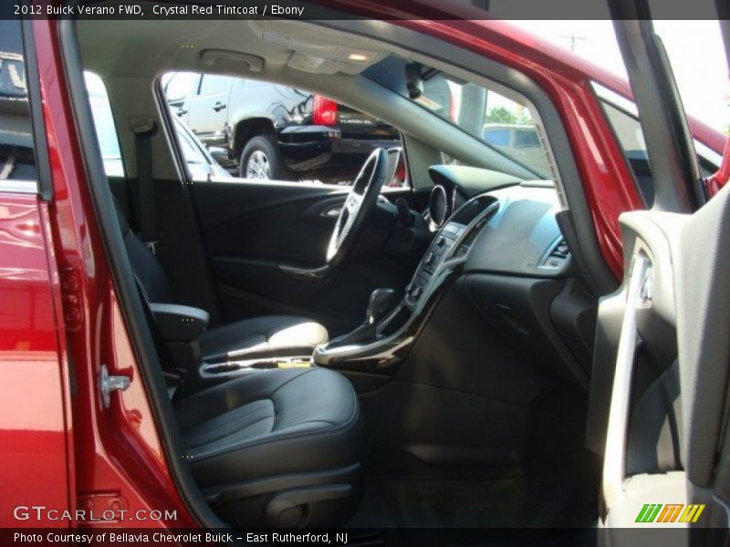 Crystal Red Tintcoat / Ebony 2012 Buick Verano FWD
