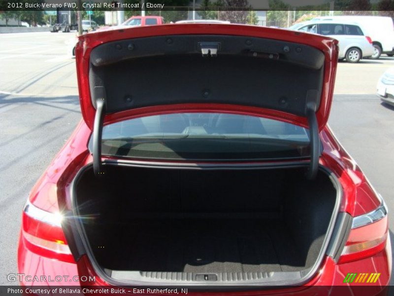 Crystal Red Tintcoat / Ebony 2012 Buick Verano FWD