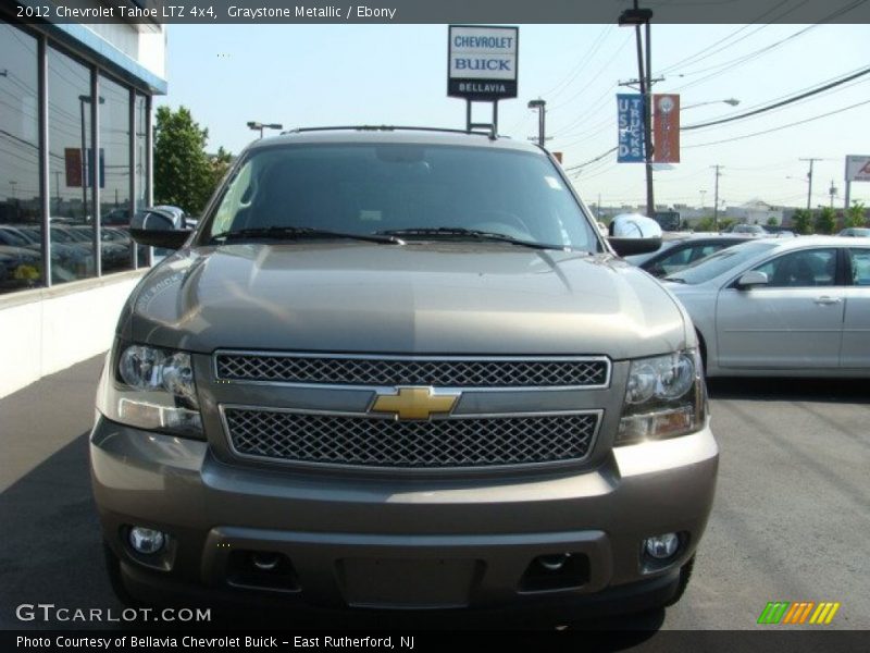 Graystone Metallic / Ebony 2012 Chevrolet Tahoe LTZ 4x4