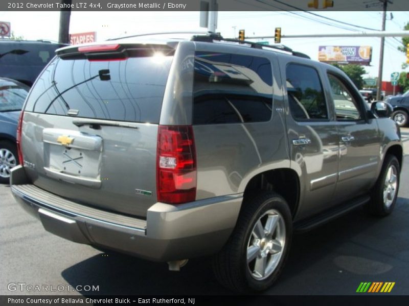Graystone Metallic / Ebony 2012 Chevrolet Tahoe LTZ 4x4
