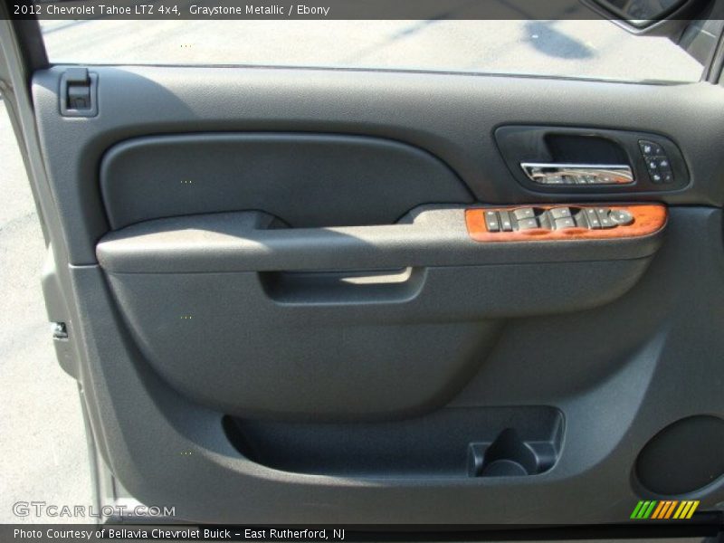 Graystone Metallic / Ebony 2012 Chevrolet Tahoe LTZ 4x4