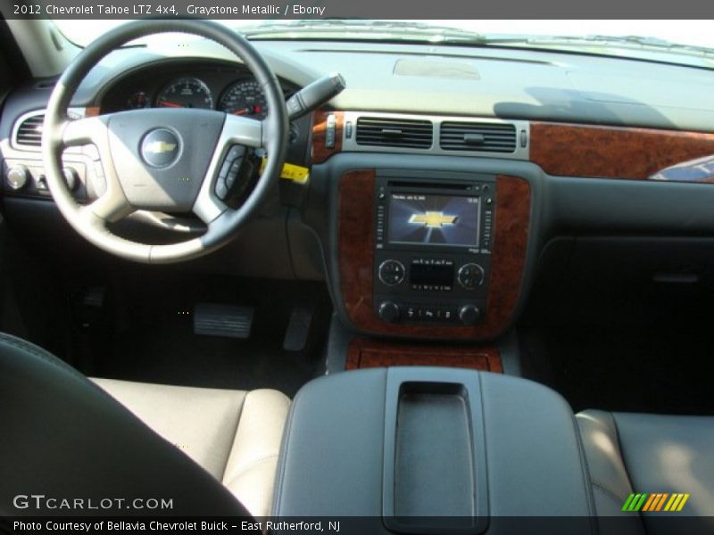 Graystone Metallic / Ebony 2012 Chevrolet Tahoe LTZ 4x4