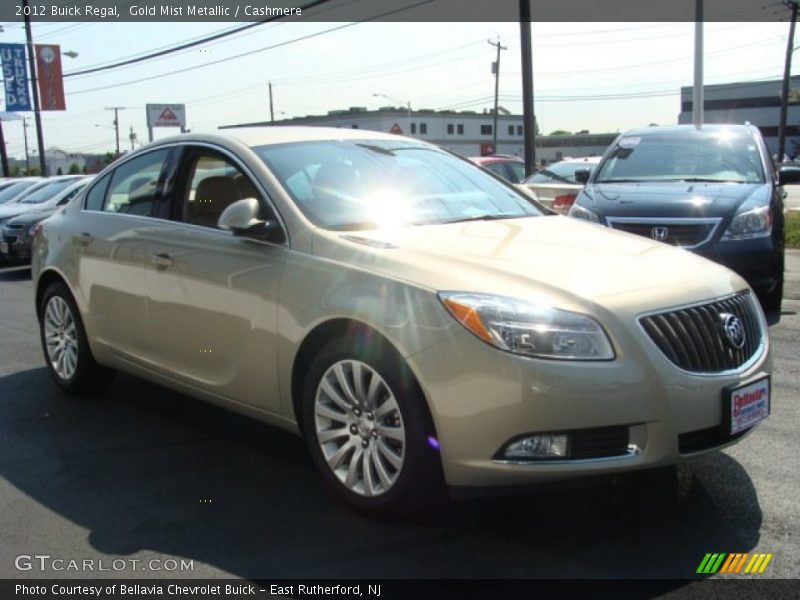 Gold Mist Metallic / Cashmere 2012 Buick Regal