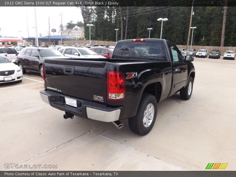 Onyx Black / Ebony 2013 GMC Sierra 1500 SLT Regular Cab 4x4