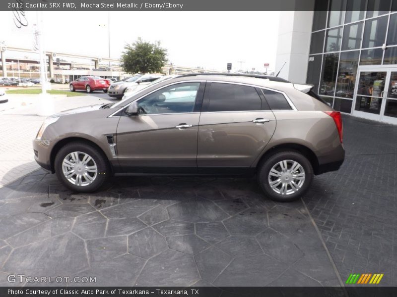 Mocha Steel Metallic / Ebony/Ebony 2012 Cadillac SRX FWD