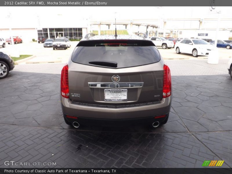 Mocha Steel Metallic / Ebony/Ebony 2012 Cadillac SRX FWD