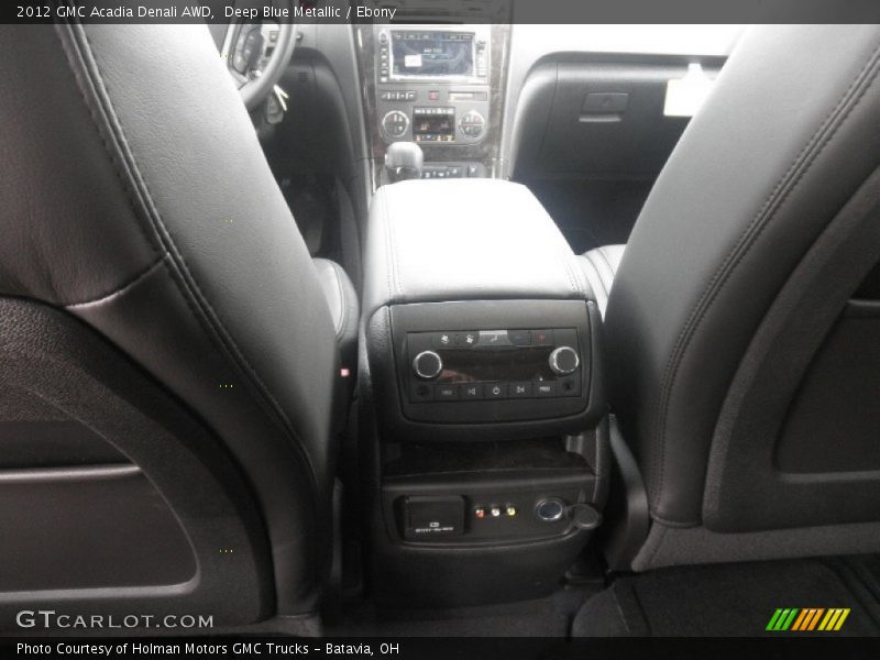 Deep Blue Metallic / Ebony 2012 GMC Acadia Denali AWD