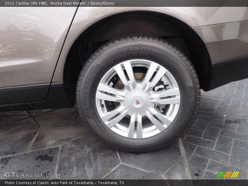 Mocha Steel Metallic / Ebony/Ebony 2012 Cadillac SRX FWD