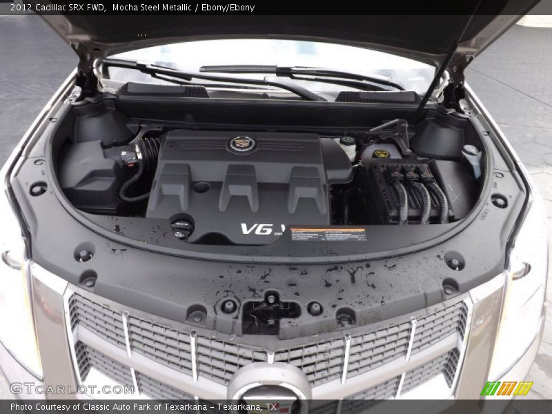 Mocha Steel Metallic / Ebony/Ebony 2012 Cadillac SRX FWD