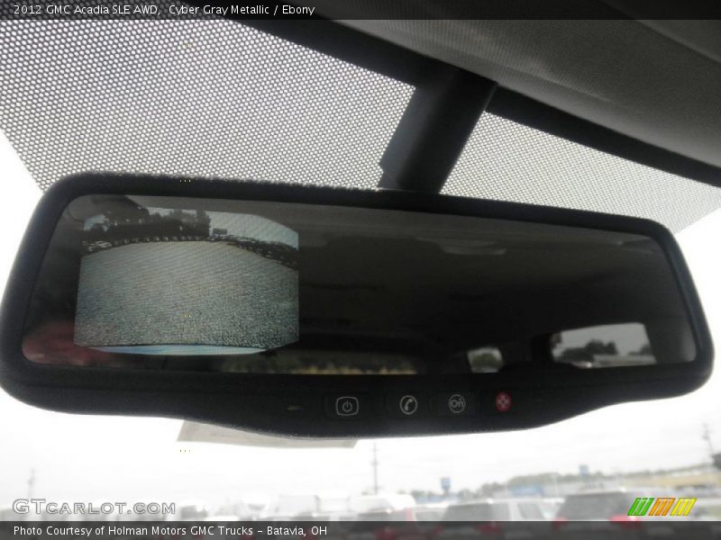 Cyber Gray Metallic / Ebony 2012 GMC Acadia SLE AWD
