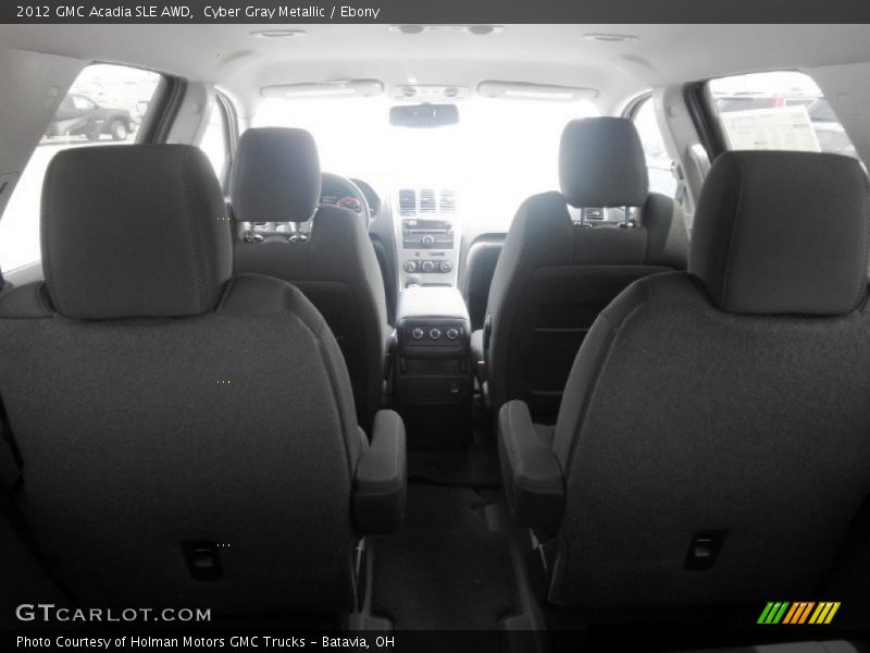 Cyber Gray Metallic / Ebony 2012 GMC Acadia SLE AWD