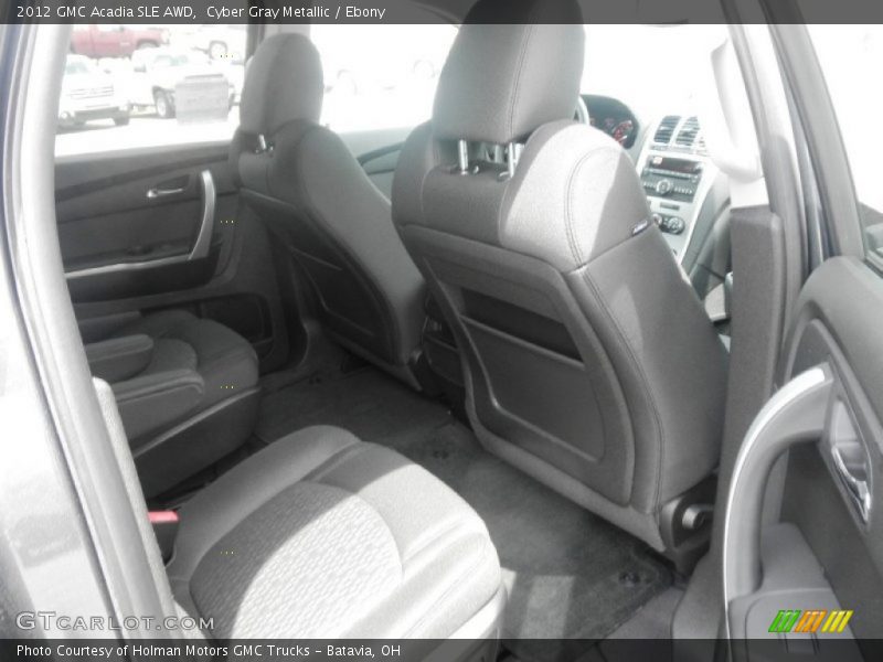 Cyber Gray Metallic / Ebony 2012 GMC Acadia SLE AWD