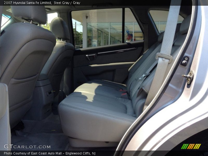 Steel Gray / Gray 2007 Hyundai Santa Fe Limited