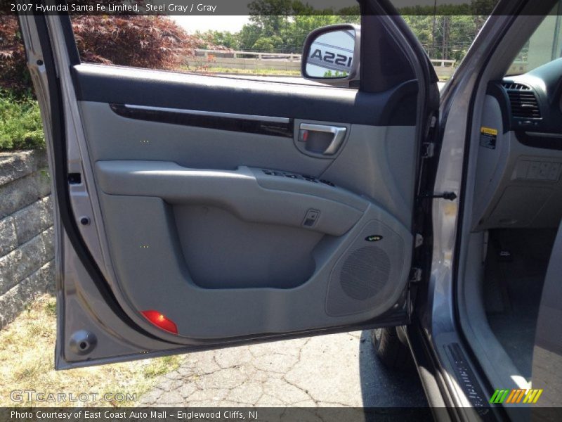 Steel Gray / Gray 2007 Hyundai Santa Fe Limited