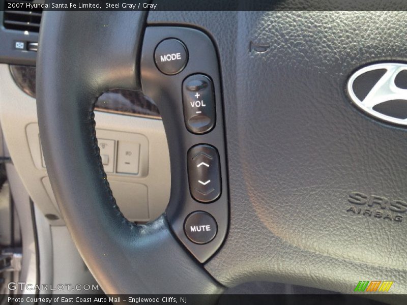 Steel Gray / Gray 2007 Hyundai Santa Fe Limited