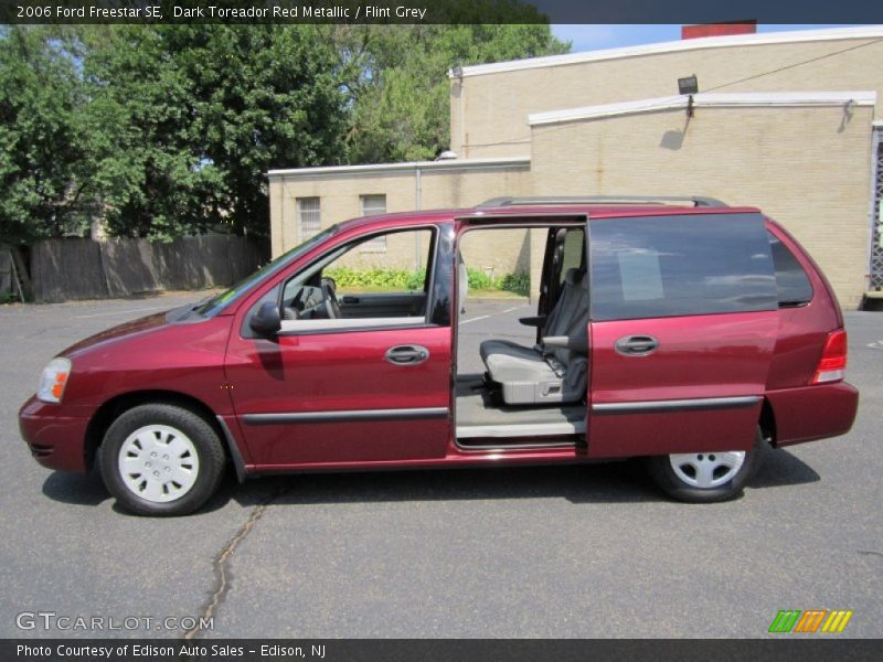 Dark Toreador Red Metallic / Flint Grey 2006 Ford Freestar SE