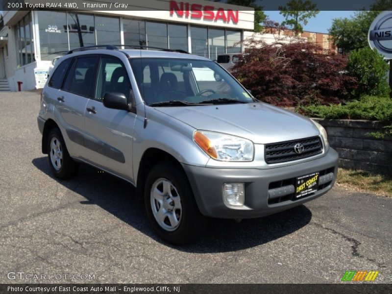 Titanium / Gray 2001 Toyota RAV4 4WD