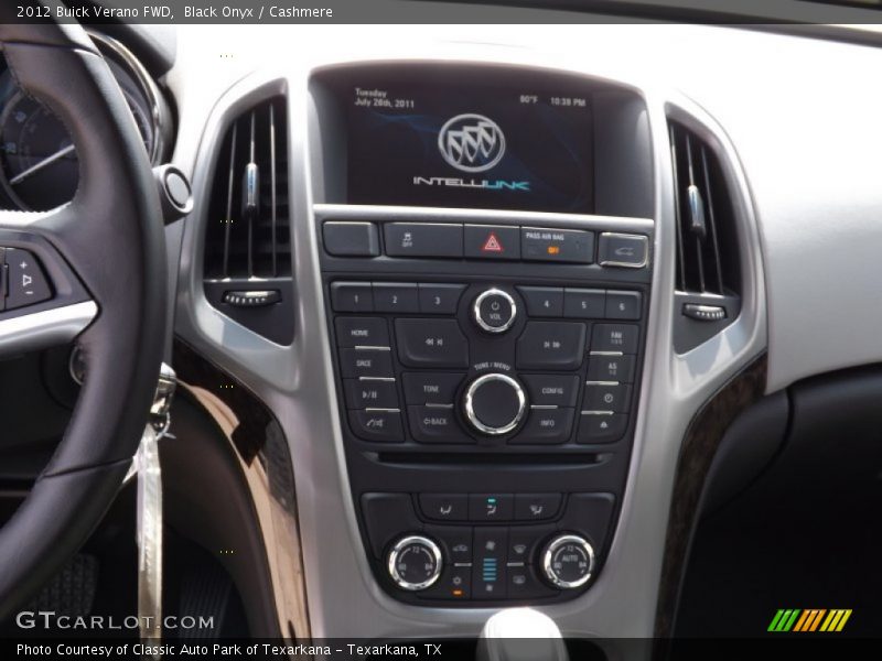 Black Onyx / Cashmere 2012 Buick Verano FWD