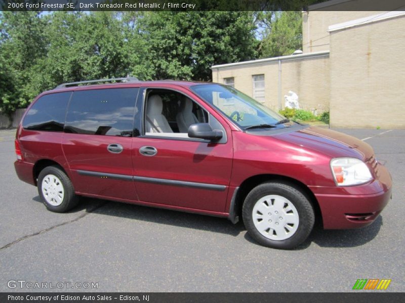 Dark Toreador Red Metallic / Flint Grey 2006 Ford Freestar SE