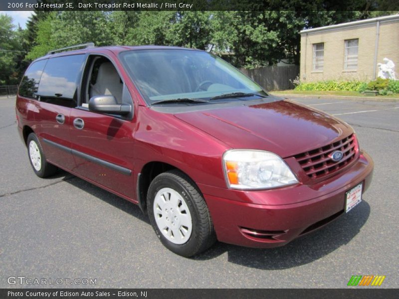 Dark Toreador Red Metallic / Flint Grey 2006 Ford Freestar SE