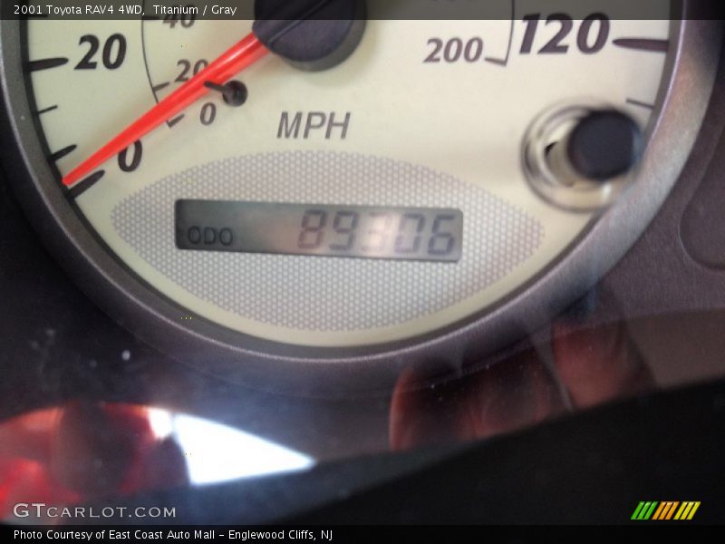 Titanium / Gray 2001 Toyota RAV4 4WD
