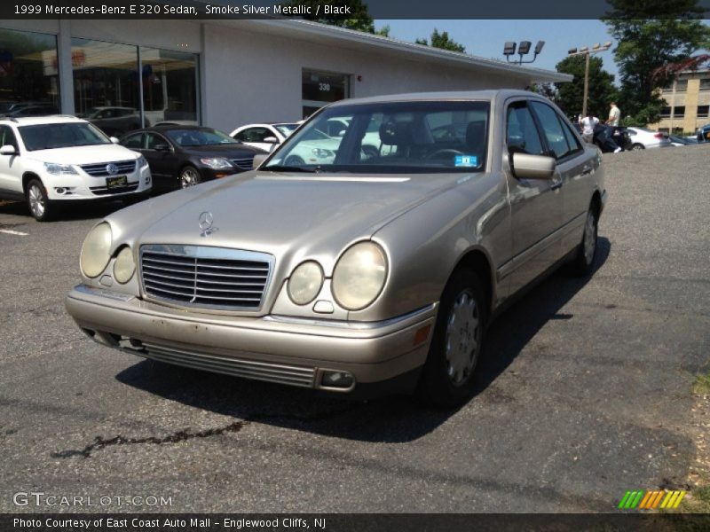 Smoke Silver Metallic / Black 1999 Mercedes-Benz E 320 Sedan