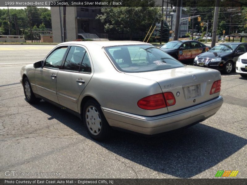 Smoke Silver Metallic / Black 1999 Mercedes-Benz E 320 Sedan